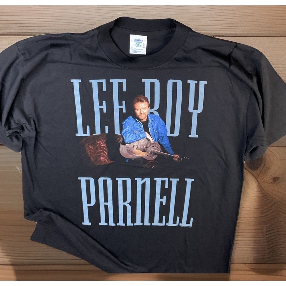 Vintage Lee Roy Parnell T-Shirt Sz XL Promo Concert Tour 1996 Winterland Tag